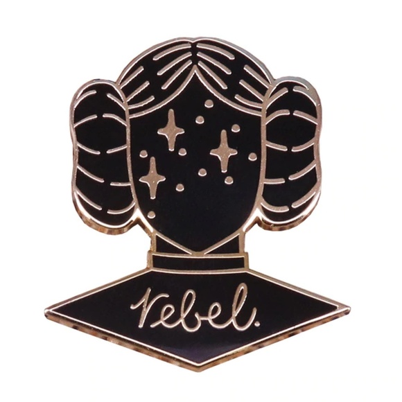 Jewelry - Princess Leia Star Wars Rebel Princess Pin Brooch